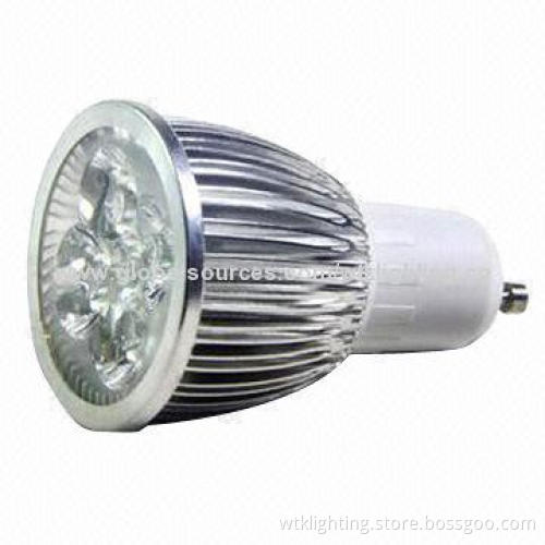 4W LED Spotlight Bulb, GU10 MR16 E27, CE/RoHS Mark, 85-265V AC, Bridgelux/Epistar/Epileds LED Chip